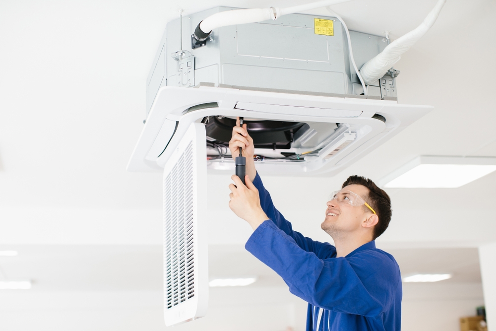 Air conditioning installation in Reigate by CrispAC certified engineers